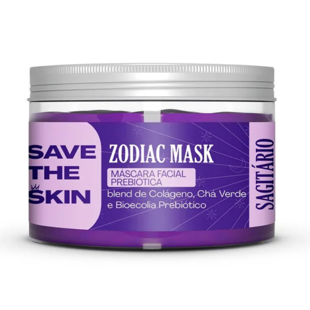 Máscara Facial Prebiótica Sagitário Zodiac Mask Smart