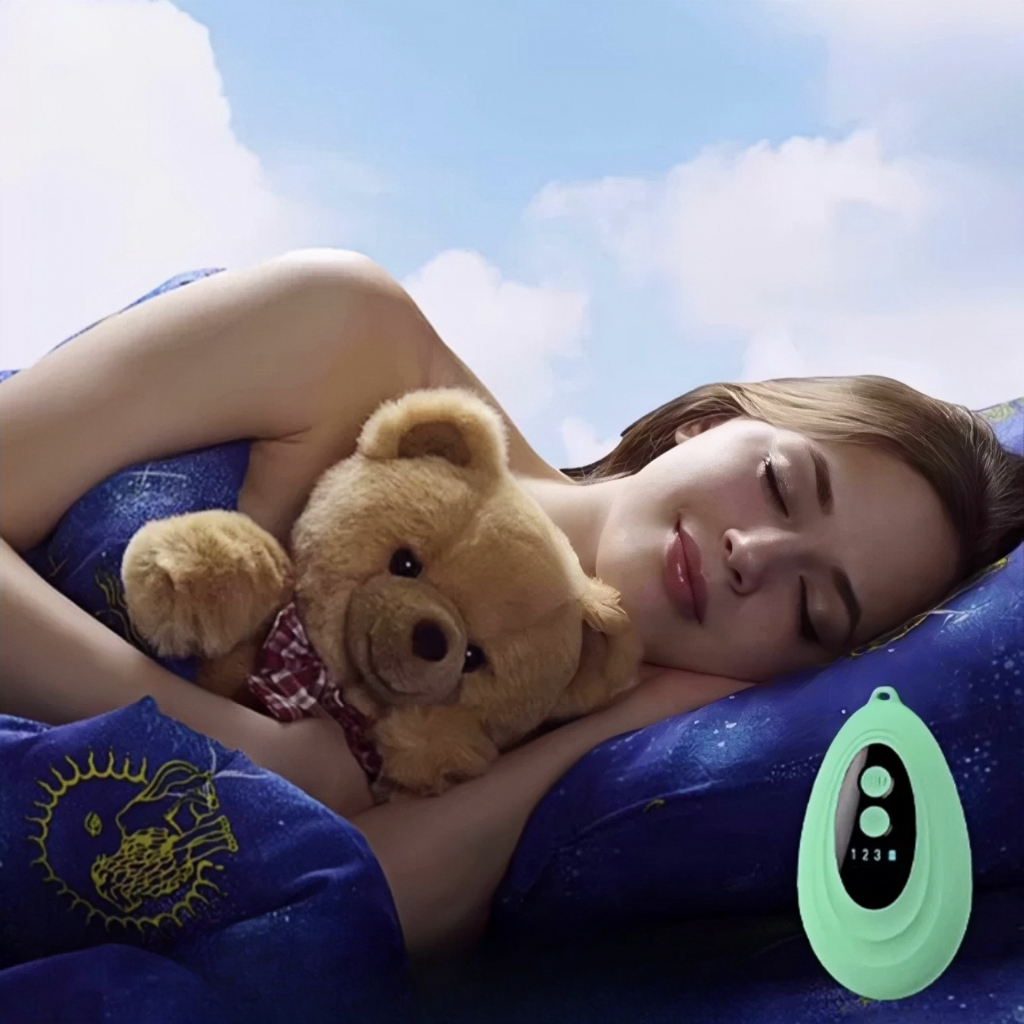 Smart Sleep Device White Noise Microcurrent Pulse Household Handheld Sleep Aid-O11