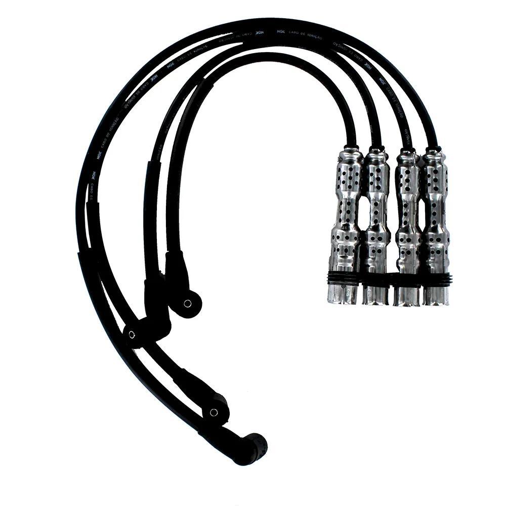 Jogo Cabos De Velas Gol G3 G4 G5 G6 Fox Polo 1.0 1.6 8v Golf stv25 Silicone