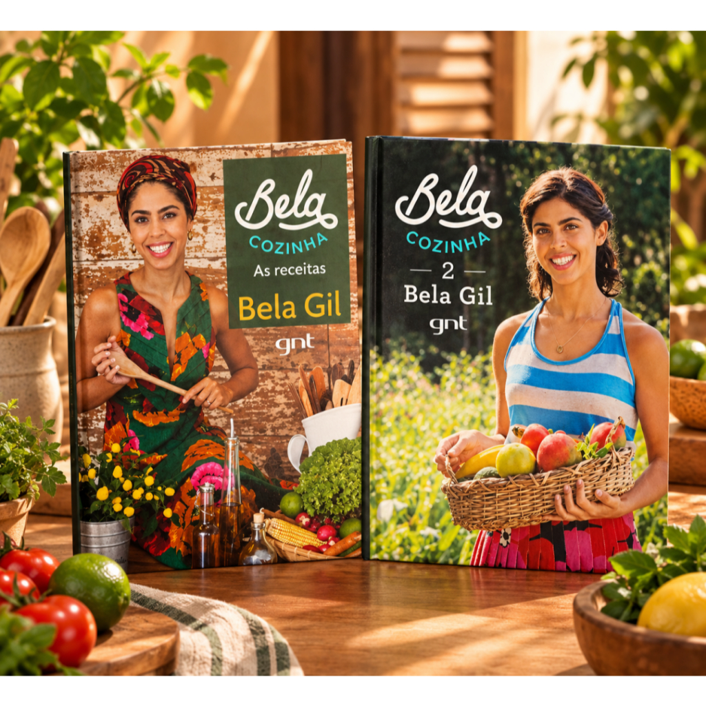 Transforme Sua Alimentação com o Kit de Livros de Receitas de Bela Gil – Garantia de Saúde e Sabor! 🚀