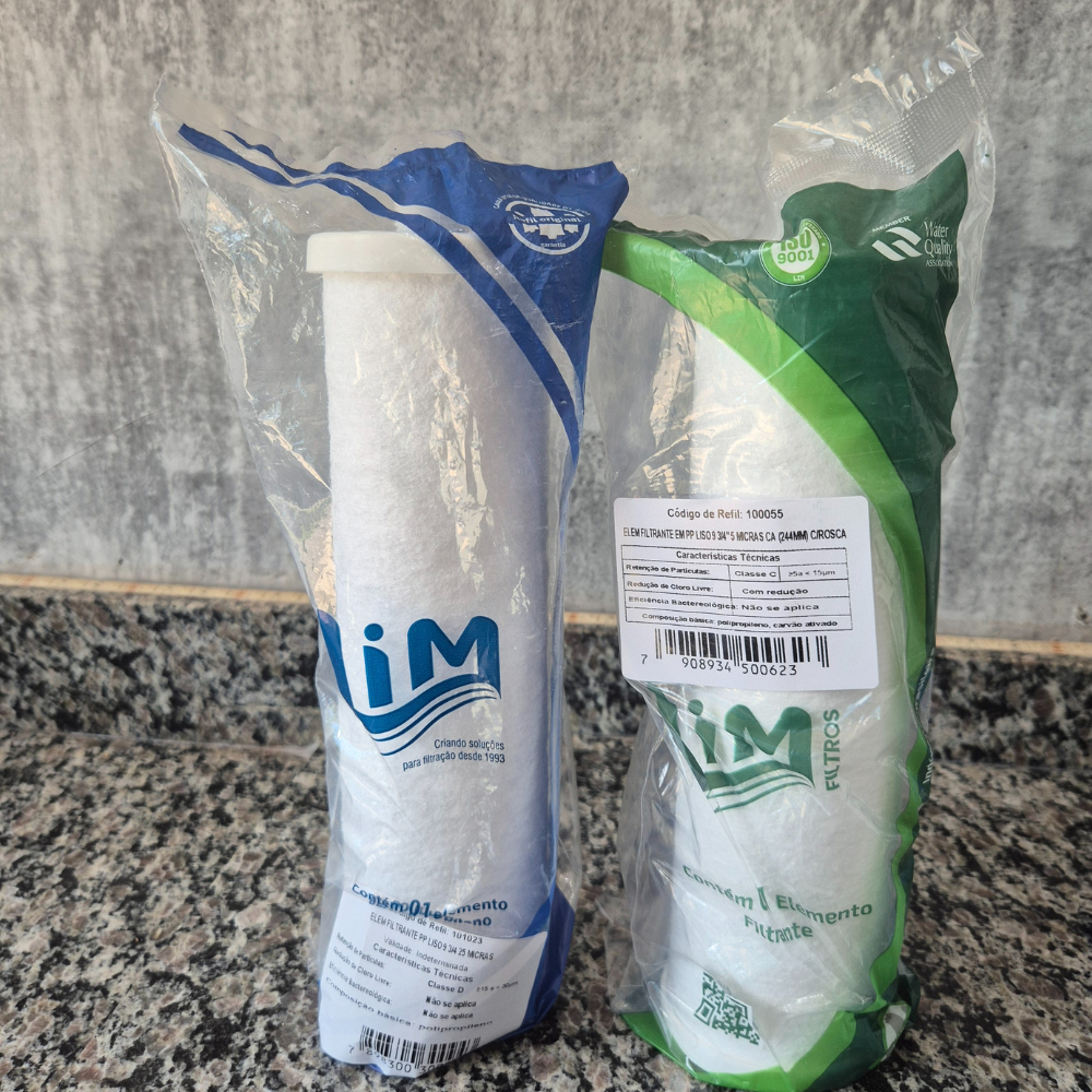 KIT ELEMENTOS FILTRANTE TAMANHO 9