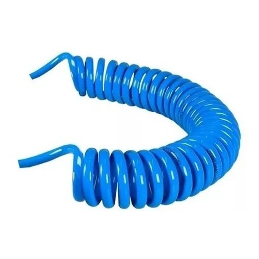 Mangueira Pneumática Pu Espiral 10x 10 Metros - Pç