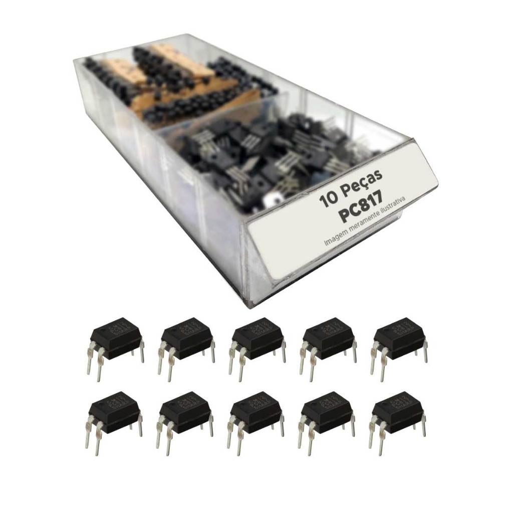 10x C.I. Pc 817 - Pc817 - Foto Acoplador = Optoacoplador