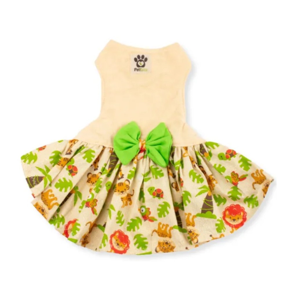 Vestido Pet Roupa para Cachorro Roupinha Camponesa Savana Petecco