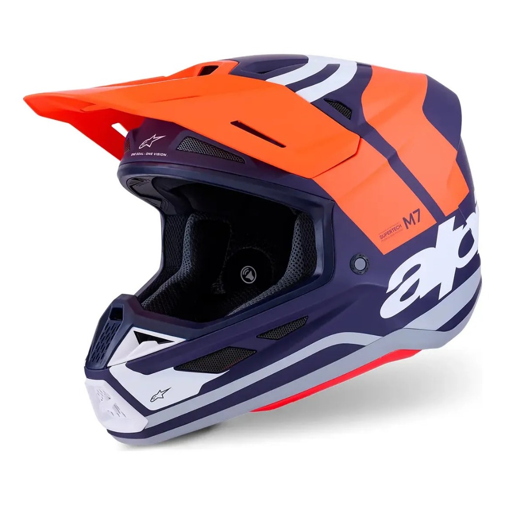Capacete Alpinestars Sm7 Core Motocross Trilha Enduro Mx