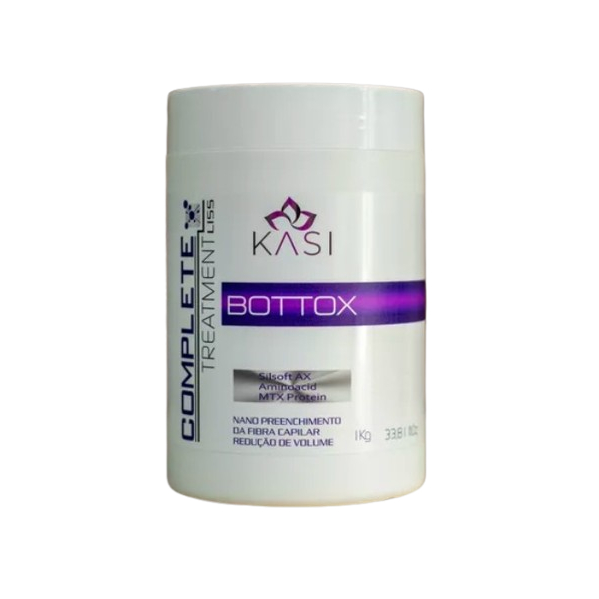 Gloss Bottox Complete Treatment Kasi 1kg | Redução de Volume, Hidratação, Reparação e Controle do Frizz