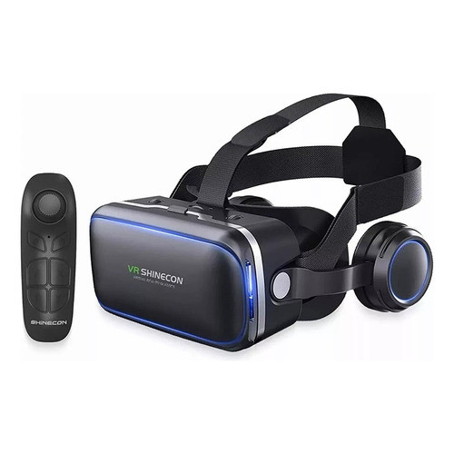 Shinecon Sc-g04e Óculos Realidade Virtual 3d Com Fone De Ouv