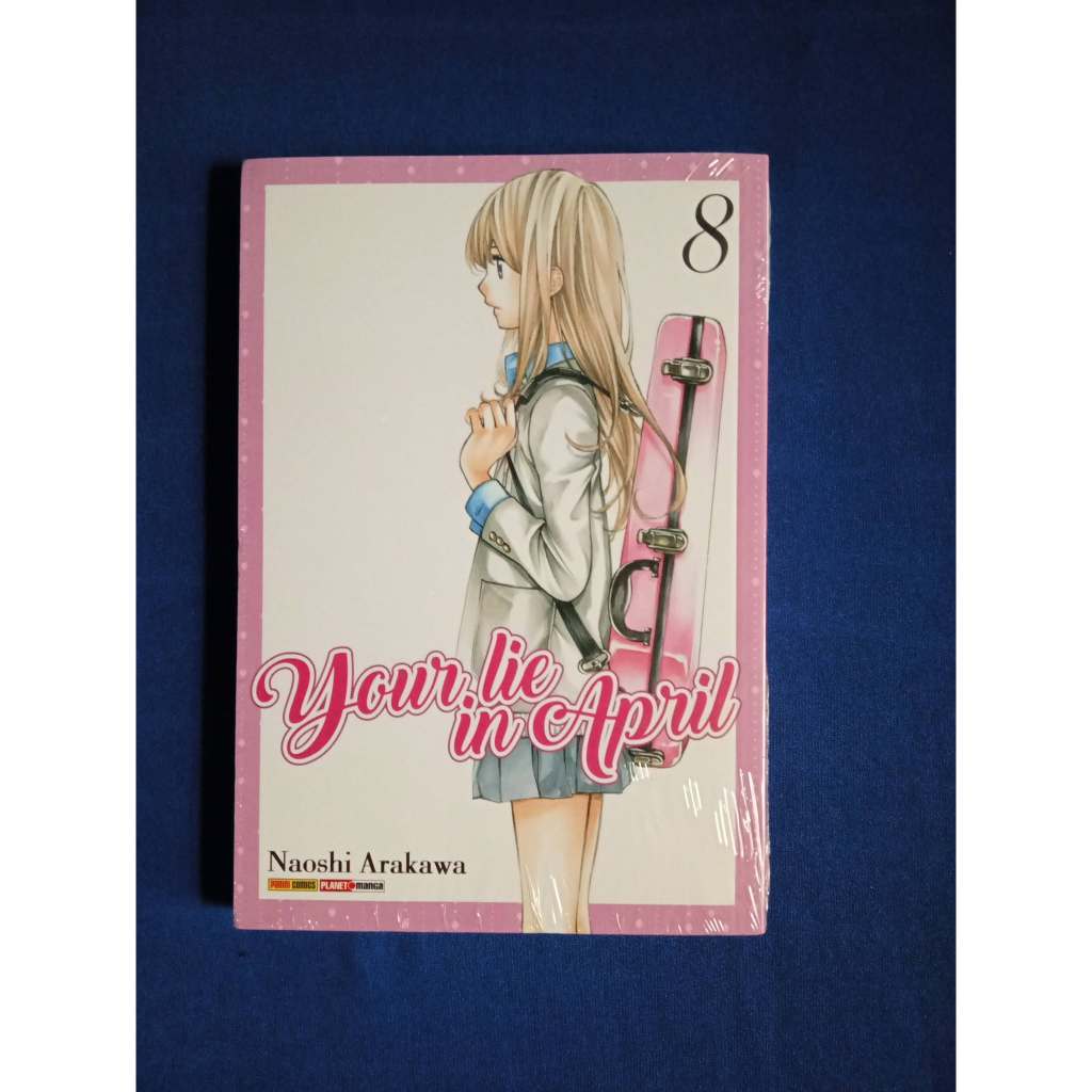 Mangá Your Lie in April 8