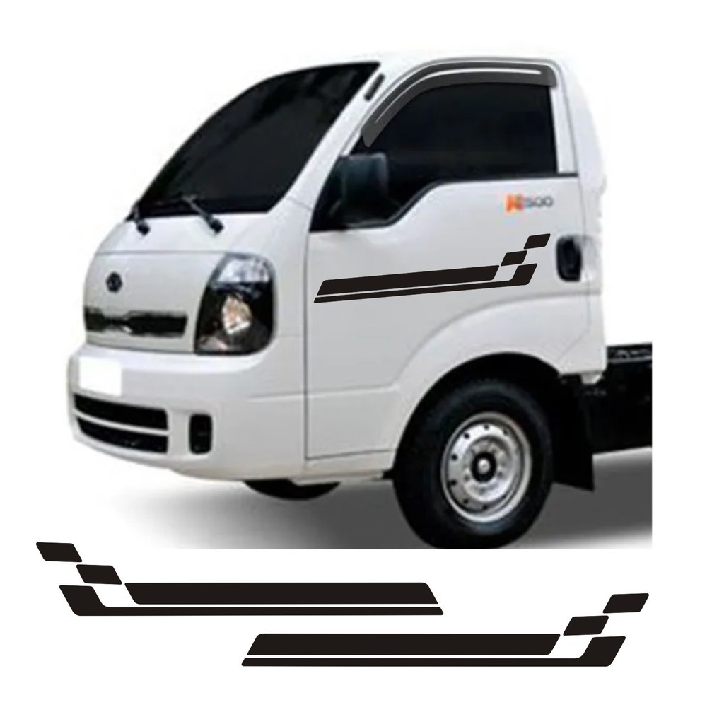 Adesivo Lateral Kia Bongo Bg2 Faixa Colante Caminhão Leve