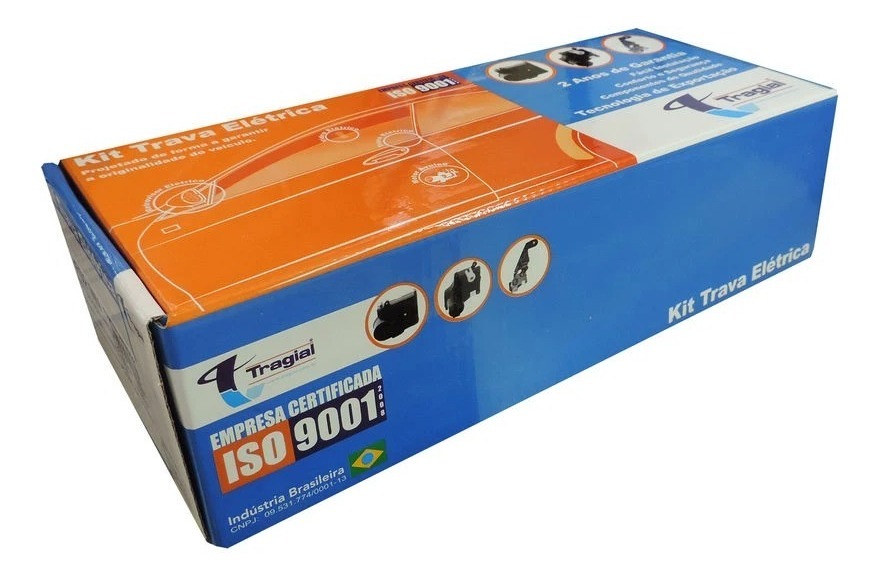 Kit Trava Elétrica KI2 Kia Bongo 2 Portas