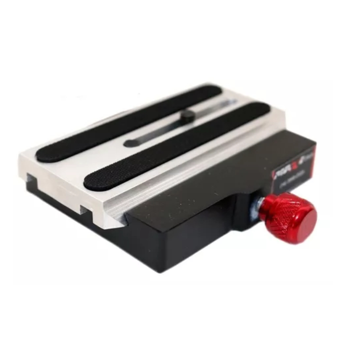 Plate Engate Rapido Manfrotto P/ Monopé Tripé 501com Trava