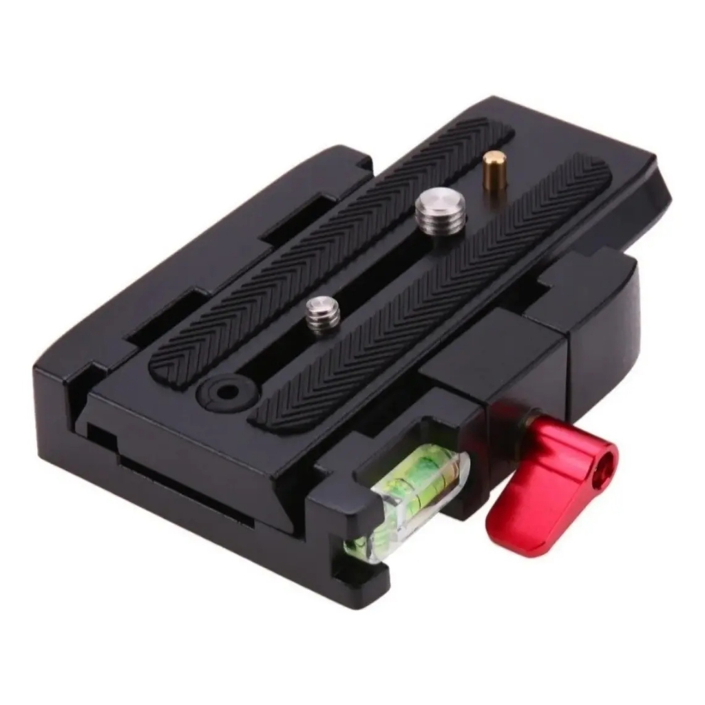Plate Engate Rápido Quick Release Manfrotto Benro Tripé Monopé Cabeça Hidráulica DSLR Camerapro