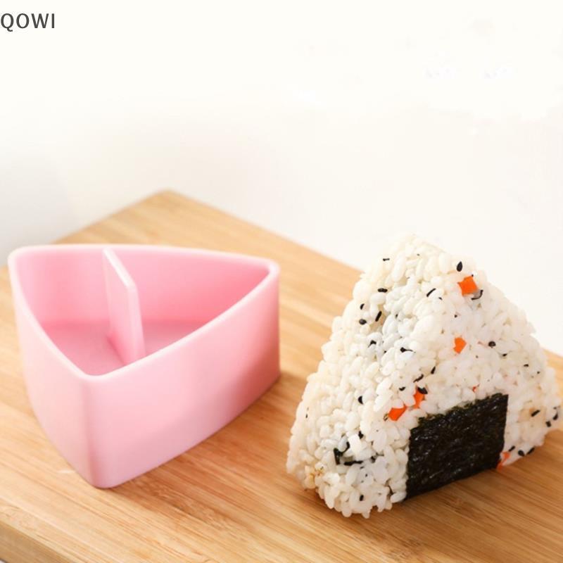 qo Sushi Mold Onigiri Bola De Arroz Prensa De Alimentos Triangular Maker Kit br