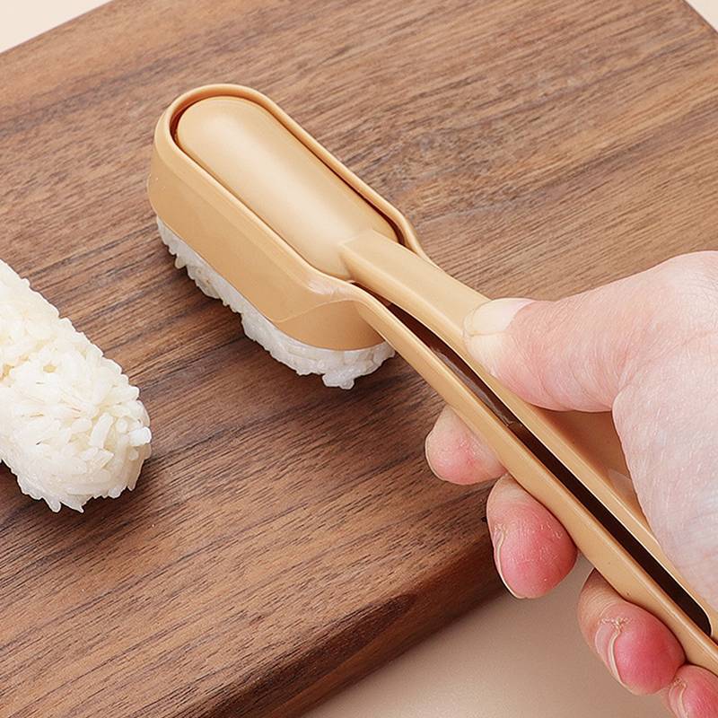 qo Sushi Fazendo Molde Onigiri Almoço Maker Ferramentas DIY Bento Bola De Arroz Fácil De Fazer Kit De Plástico Utensílio