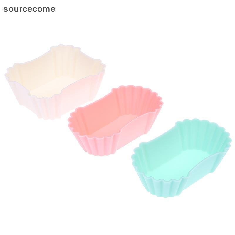 [sourcecome] 3 Unidades De Divisórias Bento De Silicone Reutilizáveis Para Boutique De Armazenamento De Sushi Onigiri De