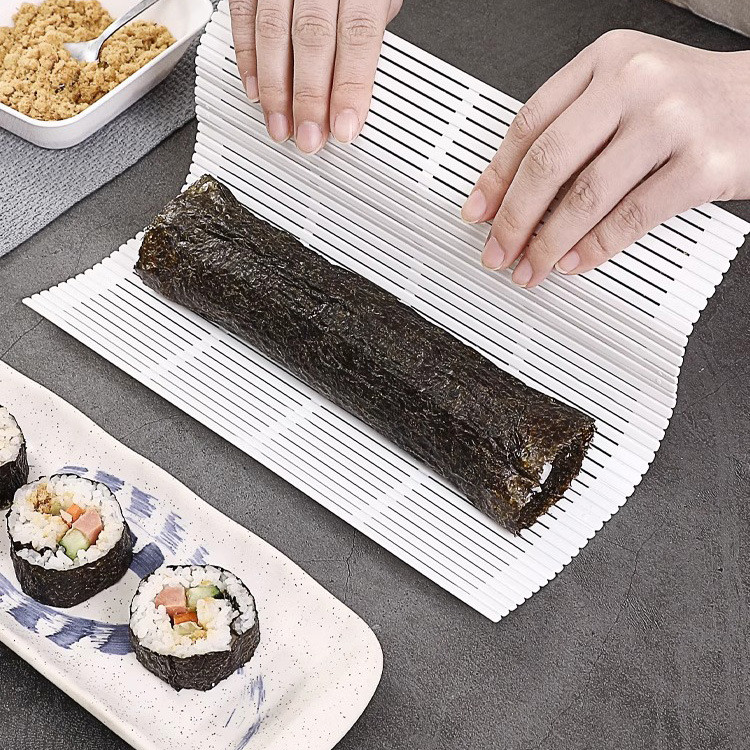 Tapete De Sushi De Bambu De Qualidade Alimentar-Perfeito Para Fazer Rolos Nori E Onigiri , Ferramenta Essencial Rolar