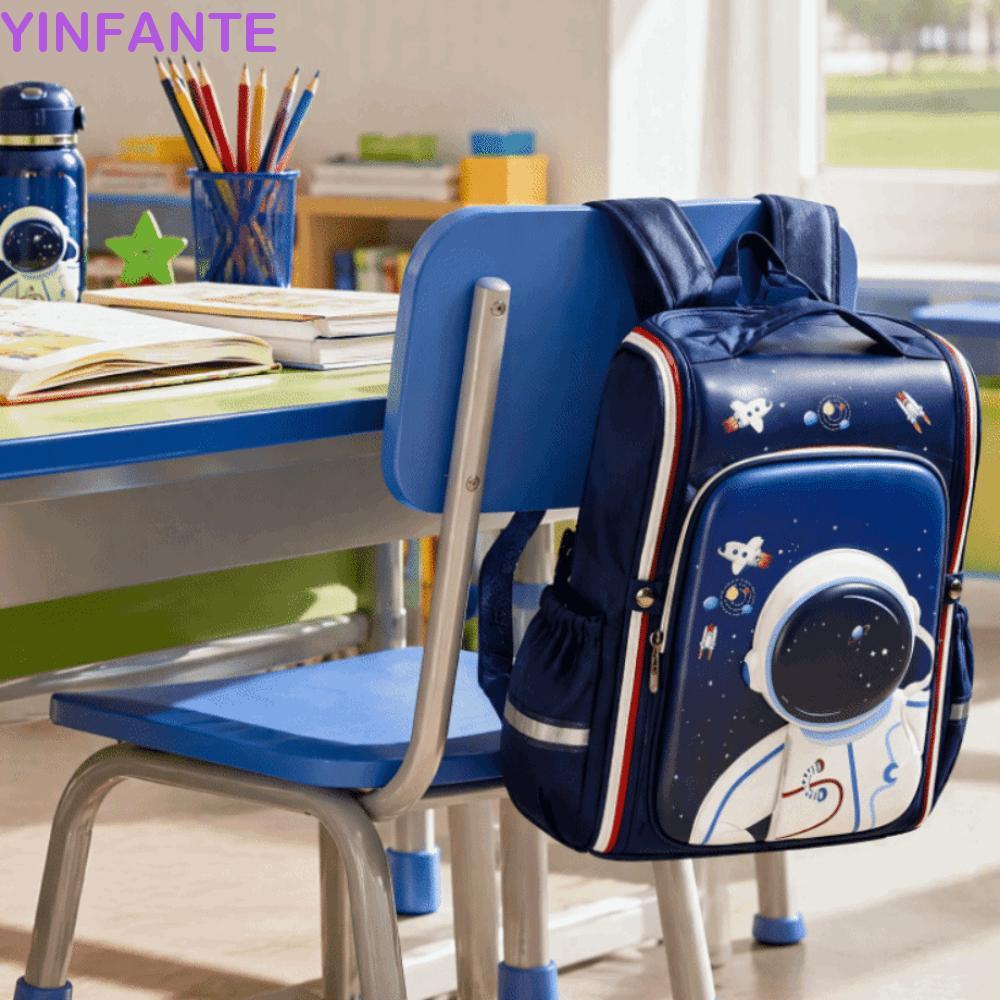 Mochila Infantil YINFANTEWN , Escolar Com Design De Desenho Animado Animal Fofo , Bolsa 3D