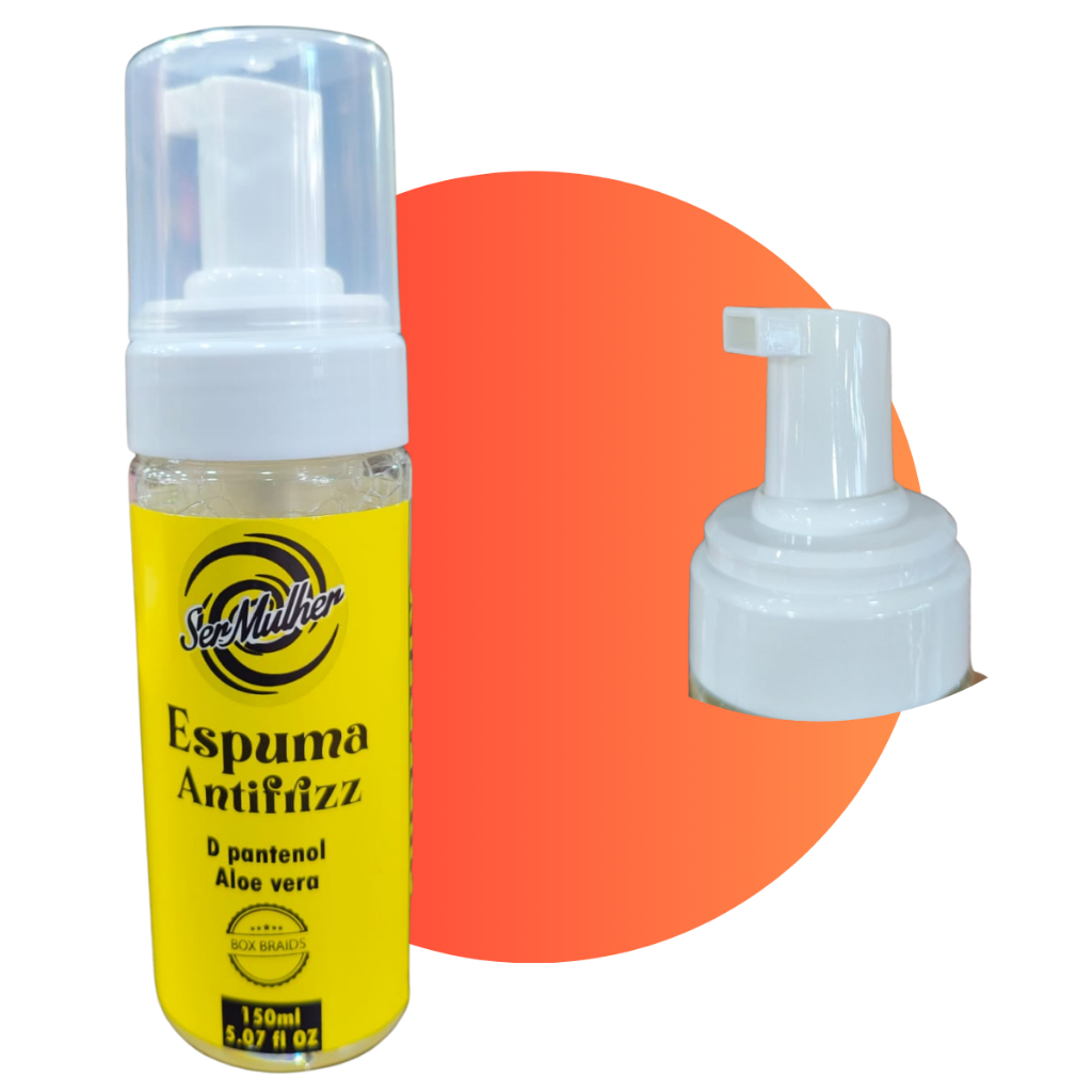 Mousse Ser Mulher 150ml – Controle de Frizz e Definição Suave para Tranças