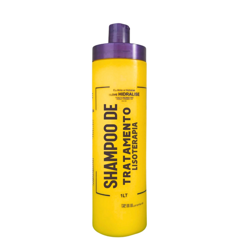 Shampoo de Tratamento Lisoterapia 1L – Limpeza Suave, Brilho e Controle do Frizz