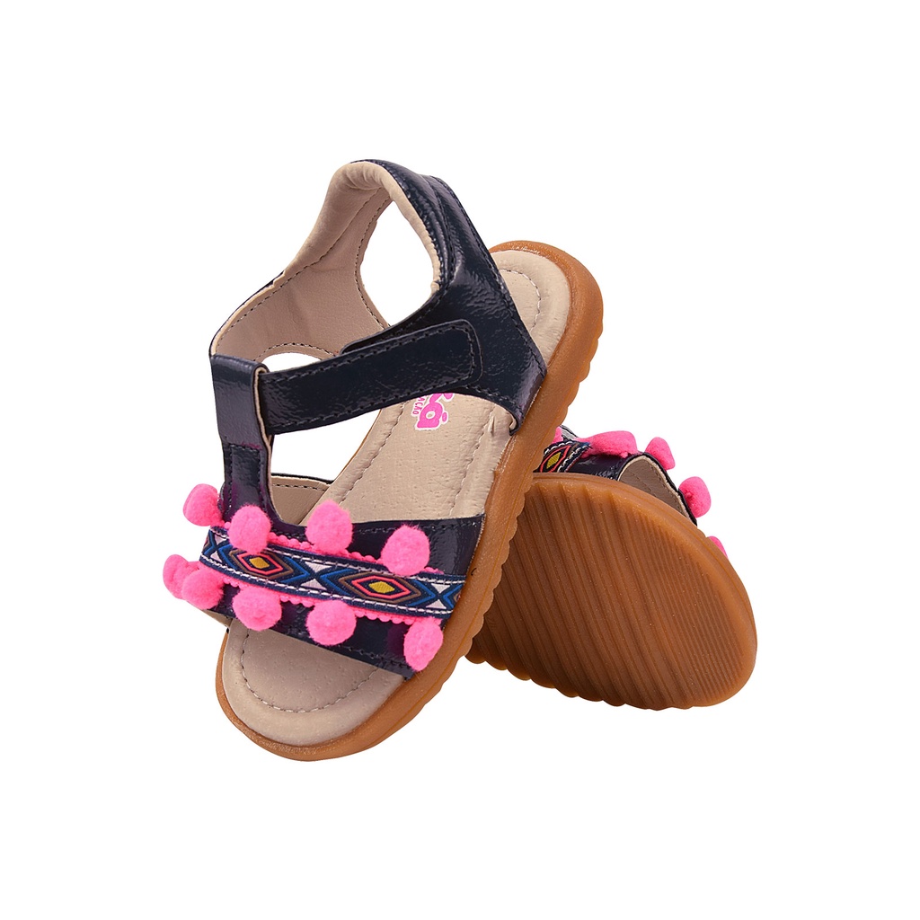 Sandália Infantil Pom Pom D'liká Menina