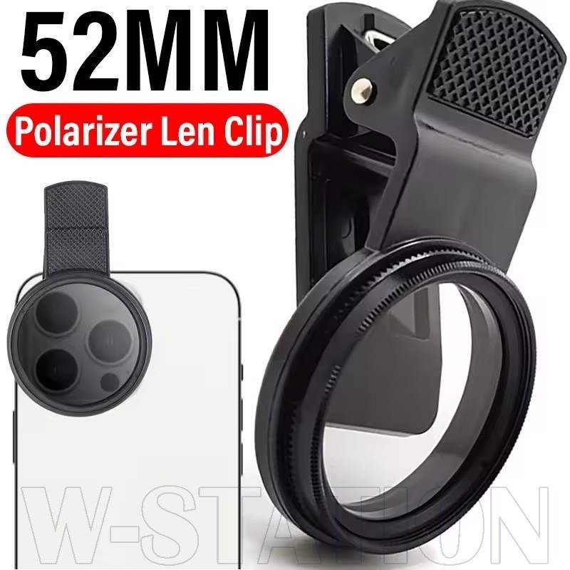 1/2/3 Conjunto De Suporte Para Filtro Polarizador Fotografia De Celular De 52 Mm-De Lente De Câmera De Telefone-Fotográf