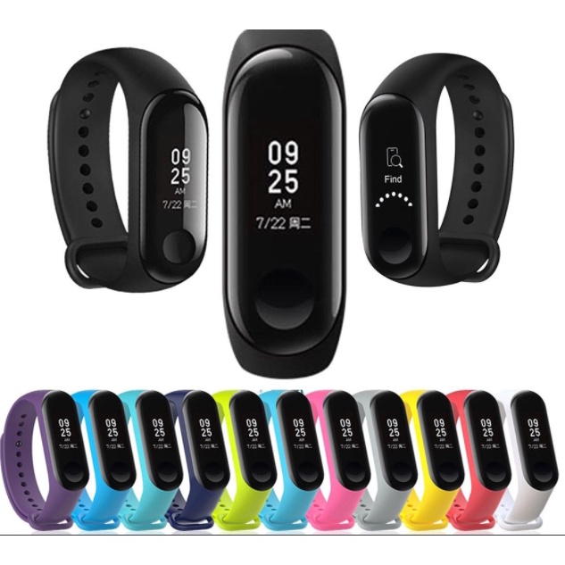 Pulseira de Silicone Para Xiaomi Mi Band 3 e Mi Band 4 / Mi Band 5 e Mi Band 6