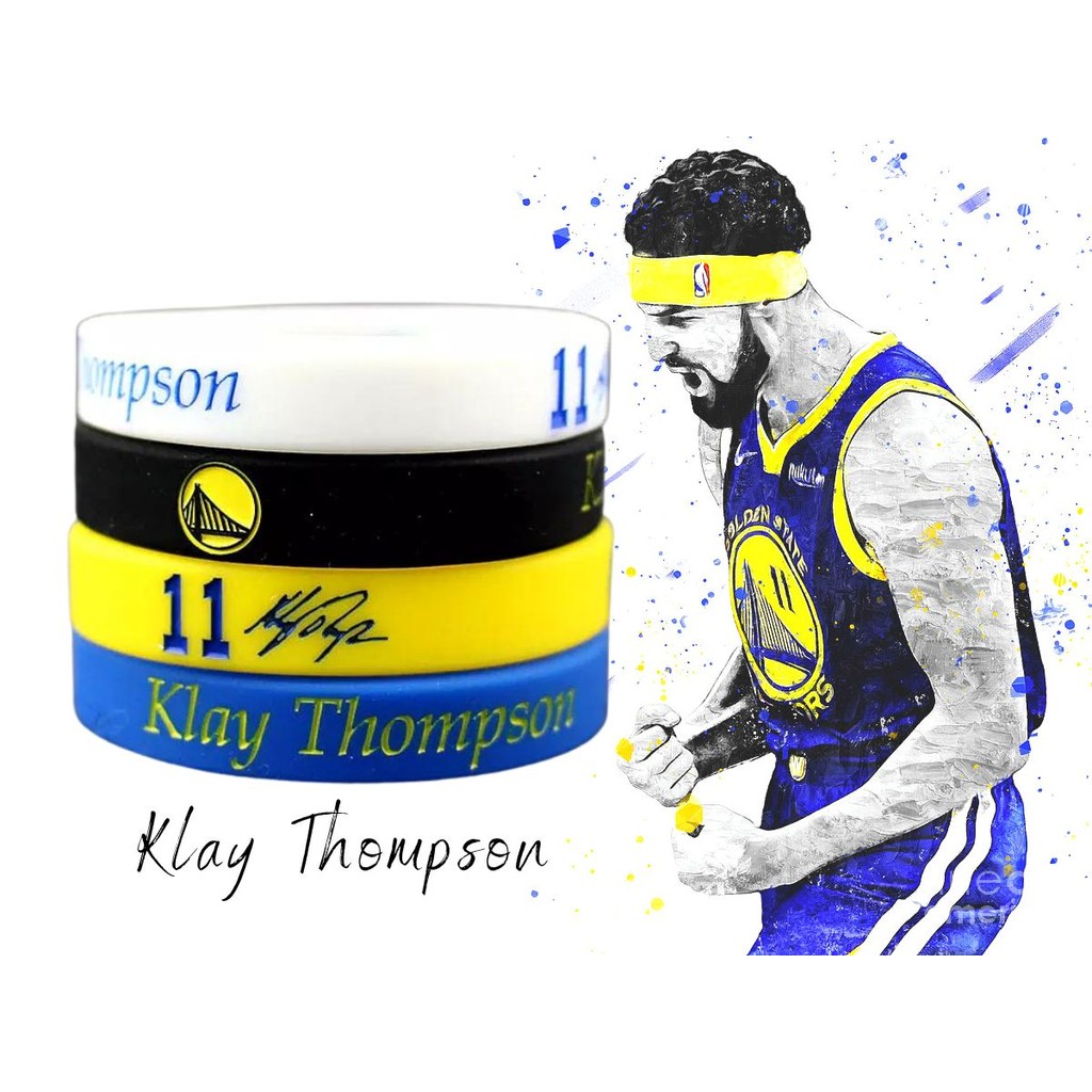 Pulseira Oficial Klay Thompson Basquete Silicone Basketball