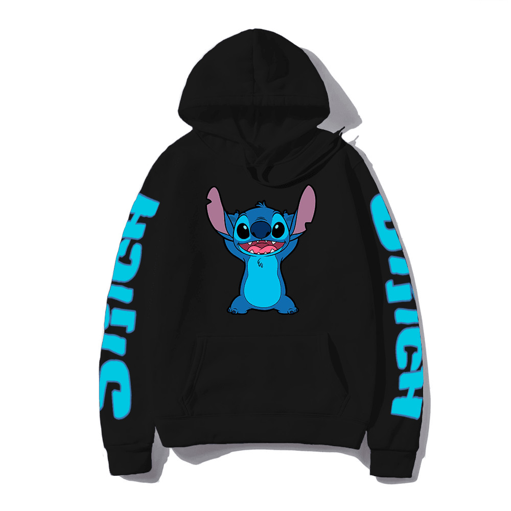 Moletom Blusa Liloalien Happy Cute Desenho REF 115