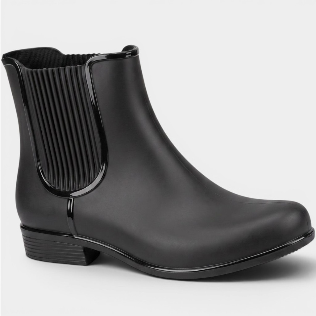 Bota PVC Boaonda Kelly Feminina - Preto