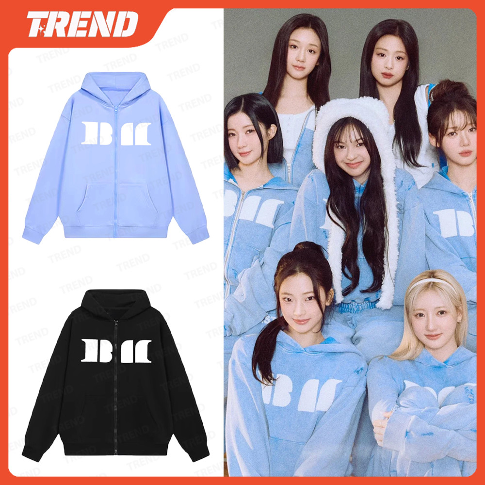 BABYMONSTER HELLO MONSTERS 2025 1ST WORLD TOUR Merch Zip-up Hoodie Plus Size Unissex Vintage Coreano Moda Solta Impresso