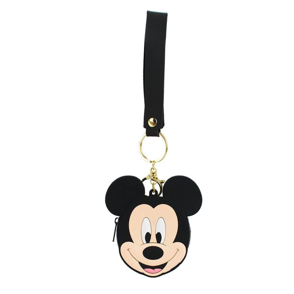 Chaveiro Porta Moedas Mickey Silicone Infantil- Disney
