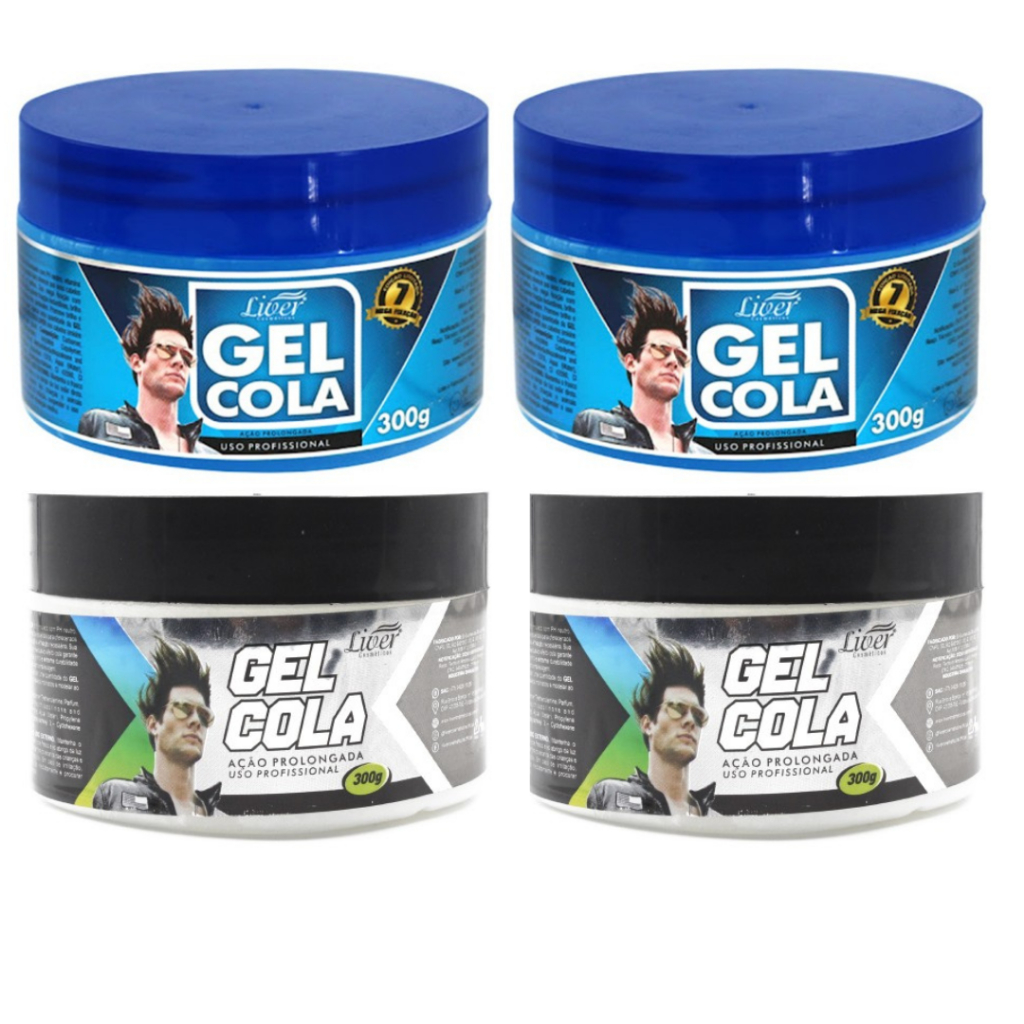 Kit com 2 - Gel Cola Liver 300g