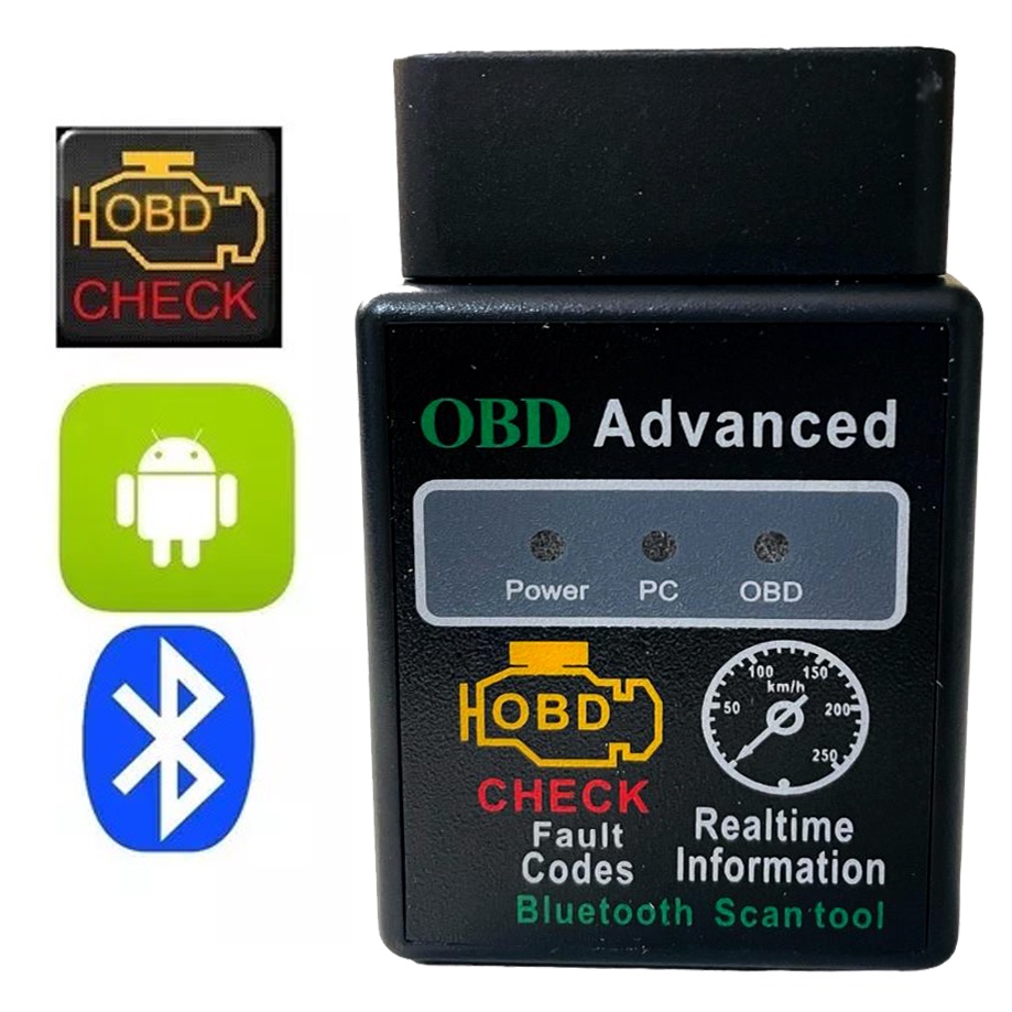 Scanner Automotivo Obd Obd2 Bluetooth 2019 Android V2.1 Windows e Ios