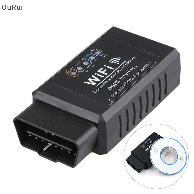 [B & C] ELM327 WIFI OBD OBDII Scanner De Ferramenta De Verificação De Diagnóstico De Carro Automático Para IOS Android {