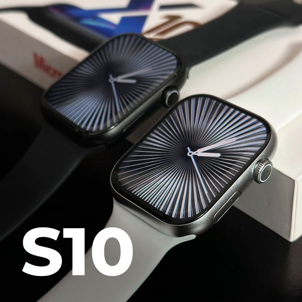 Smartwatch Microwear W10 Série 10 Tela 2.0 HD | Chamadas Bluetooth | Monitor Cardíaco | Android e iOS