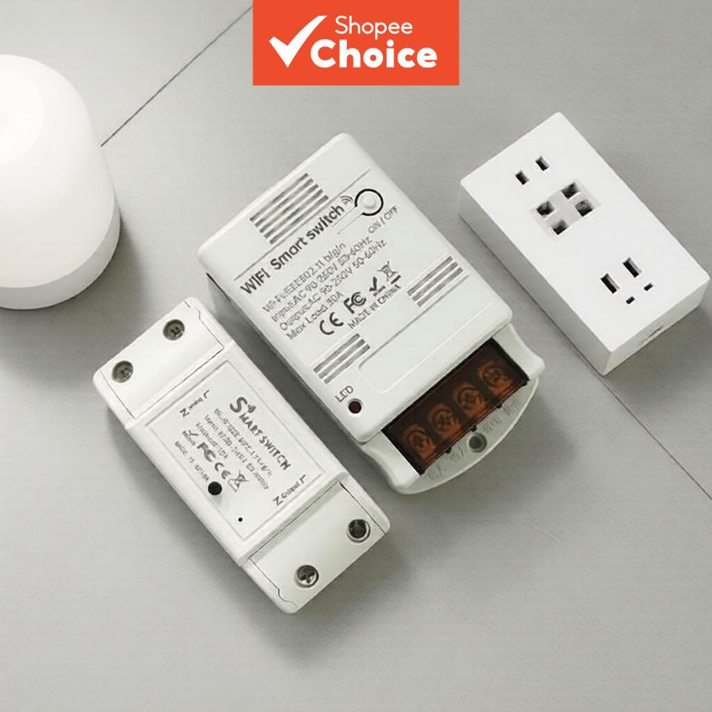Interruptor Inteligente 30A Para Tuya WiFi Controlador De Bomba De Alta Potência Smart Life APP Sem Fio