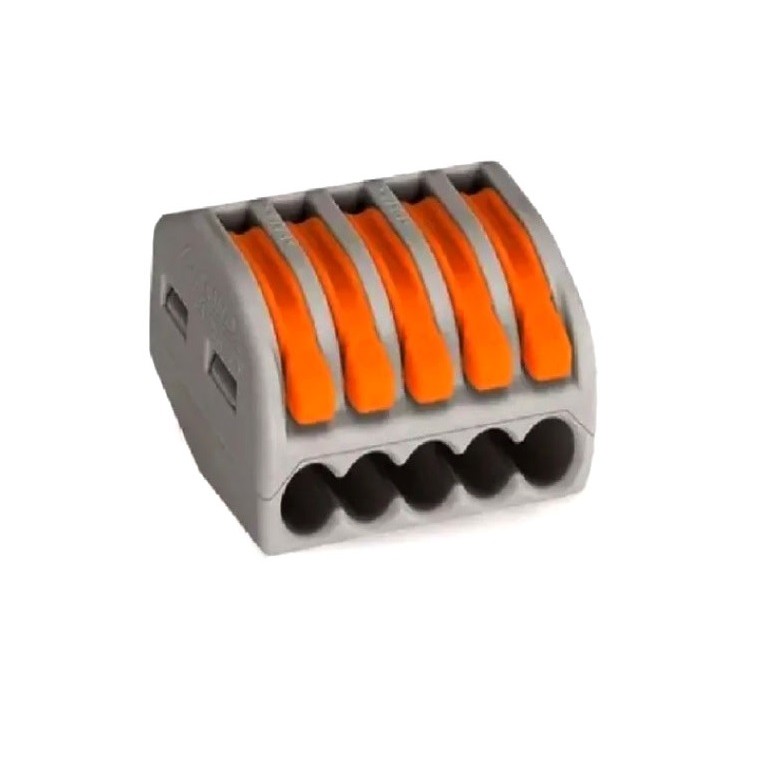 50 Pçs/100 Pçs Conector Emenda Borne 5 Fios Pct-215