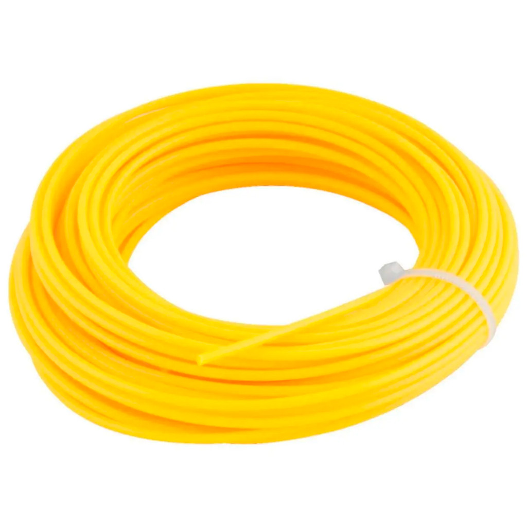 Fio Nylon Roçadeira 2,4mm x 15m - Profissional e Residencial