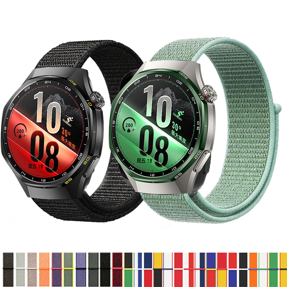 Pulseira De Nylon Para Huawei Watch GT 7 Pro 46mm , Substituição Esportiva Correa GT7 Band 20mm 22mm