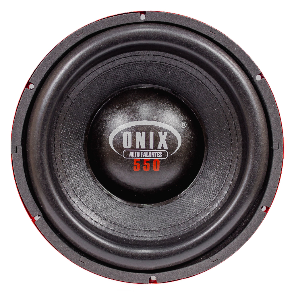 Kit 2 Onix S550 Alto Falante Subwoofer 10 Polegadas 550 Rms