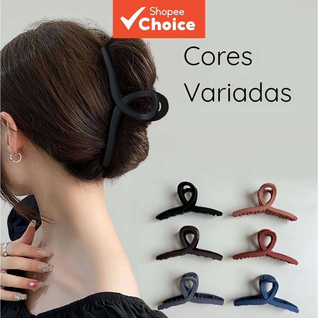 Grampo De Cabelo Estilo Coreano Para Mulheres E Meninas | Presilha Resistente Simples , Acessório Elegante Confortável U