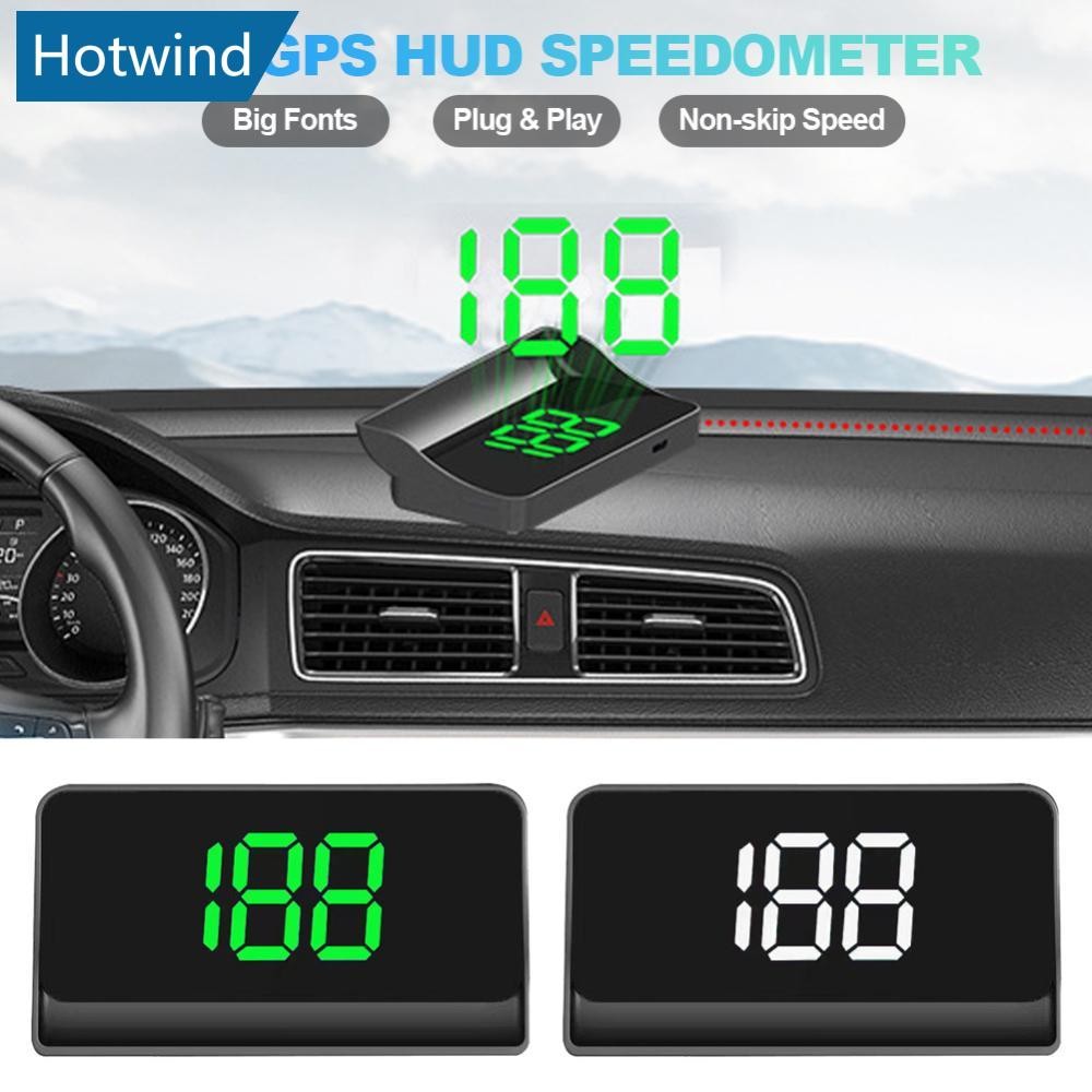 HW Carro GPS HUD Head Up Display Velocímetro Digital Medidor De Velocidade KMH/MPH Para Caminhão Plug and Play Peças De
