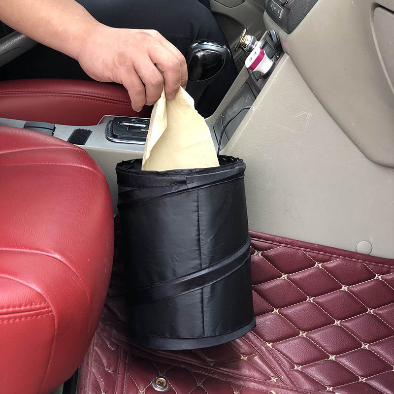 In Stock Car Supplies Hanging Car Trash  Car Multifunctional Chair Back Storage Bucket In car supplies  Car storage