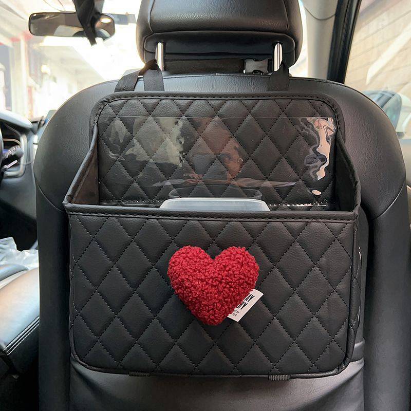 Car Seat Back Buggy Bag Cute Car Hanging Bag Multifunctional in the Car Storage Storage Box JRjT