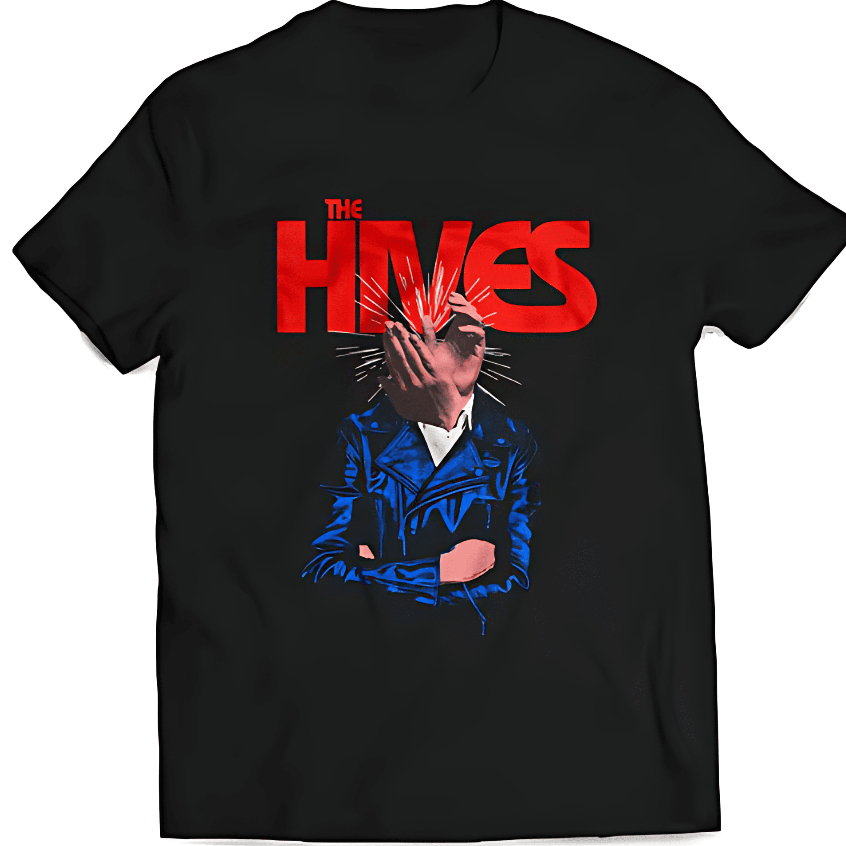 Camiseta Camisa The hives Banda Blusa 100% Algodão Unissex Adulto/Infantil