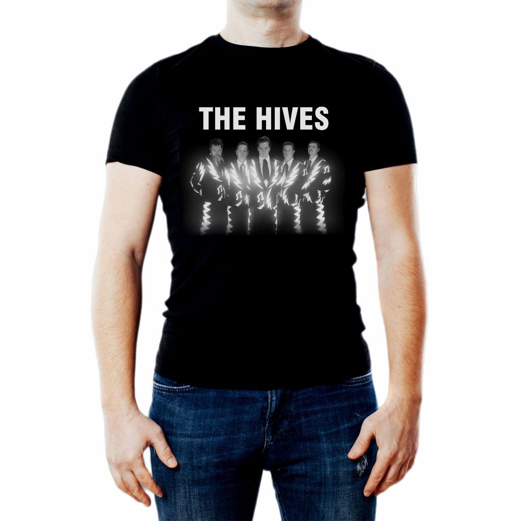 Camiseta The Hives - banda punk rock Premium  Camisa 100% Algodão