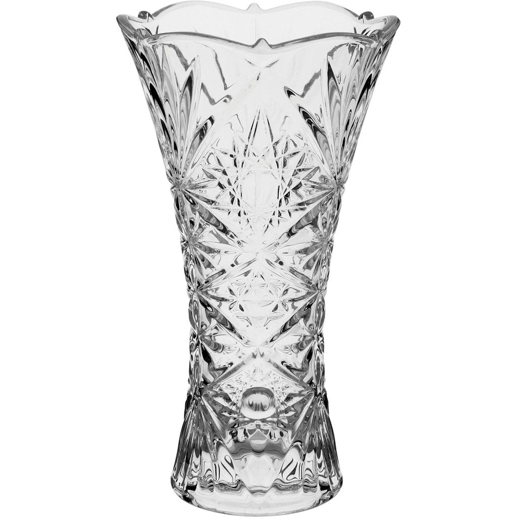 Vaso Lilie Vidro 23x13x13cm Transparente Planta Flores Suculenta Enfeite Sala Jardim Casa