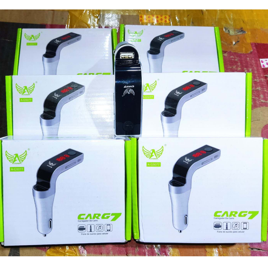 kit 6 Carregador de Carro CARG7 - Car Wireless altomex