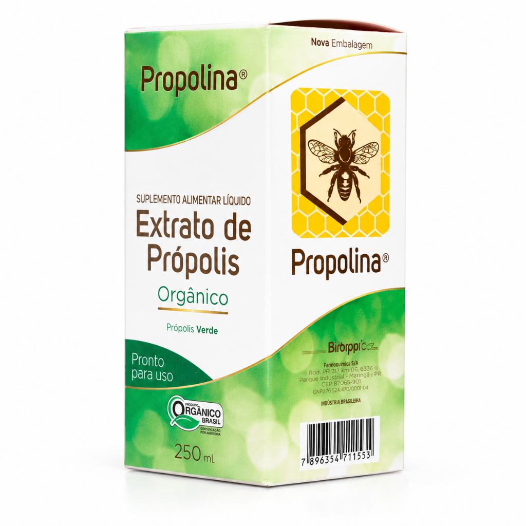 Extrato de Própolis L3 Propolina Orgânico 250ml – Fortaleça sua Imunidade Naturalmente