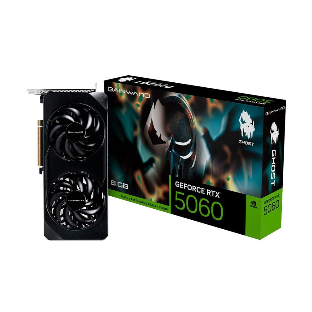 Placa De Video Gainward Geforce Rtx 5060 Ghost 8gb Gddr7 128bits Ne75060019p1-gb2063b